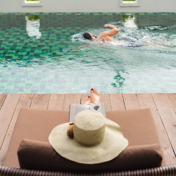 Over five years, Siri Sala underwent a thoughtful restoration, blending traditional Thai teakwood architecture with modern amenities to create a refined estate.