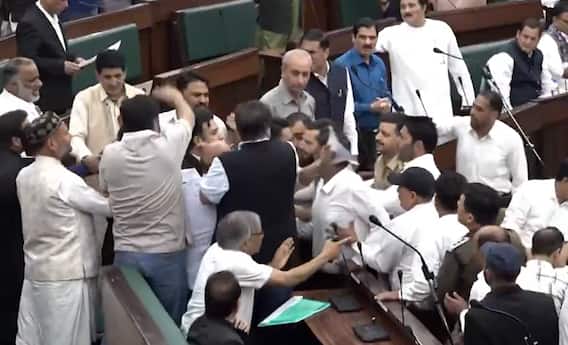MLAs Pushed Out Of J&K Assembly After Ruckus As Speaker Disallows Waqf Bill Debate: WATCH