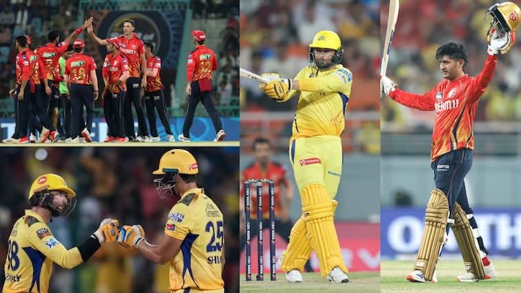 pbks vs csk match highlights punjab kings beats chennai super kings by 18 runs ipl 2025 PBKS vs CSK: ચેન્નાઈની સતત ચોથી હાર,ફિનિશર ધોની ફરી નિષ્ફળ,પ્રિયાંશ આર્ય બન્યો પંજાબનો હીરો