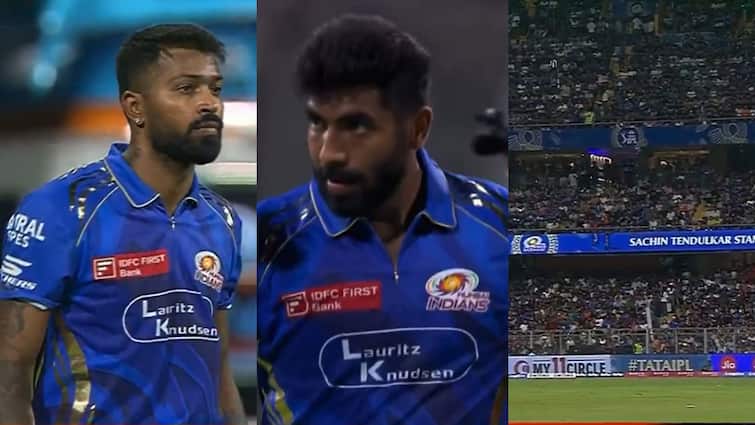 ipl 2025 fans chant rcb rcb at wankhede stadium in front of rohit sharma hardik pandya virat kohli video goes viral MI के अपने लोगों ने छिड़का जले पर नमक, रोहित-हार्दिक के सामने लगाए RCB RCB के नारे