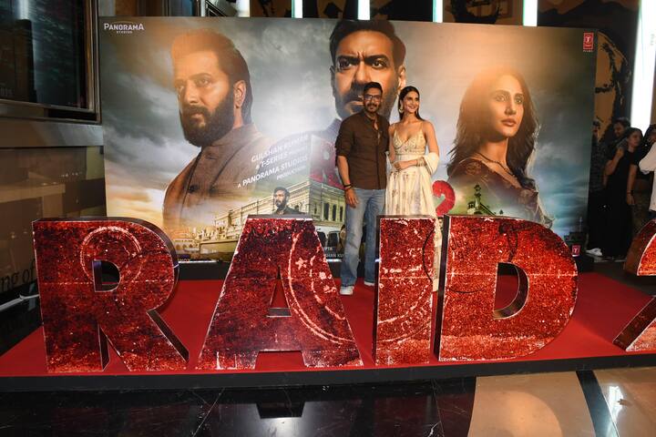 Ajay Devgn reprises his role as the fearless and unyielding IRS officer Amay Patnaik, who is now gearing up for his 74th raid—this time targeting a staggering ₹4200 crore financial scam.