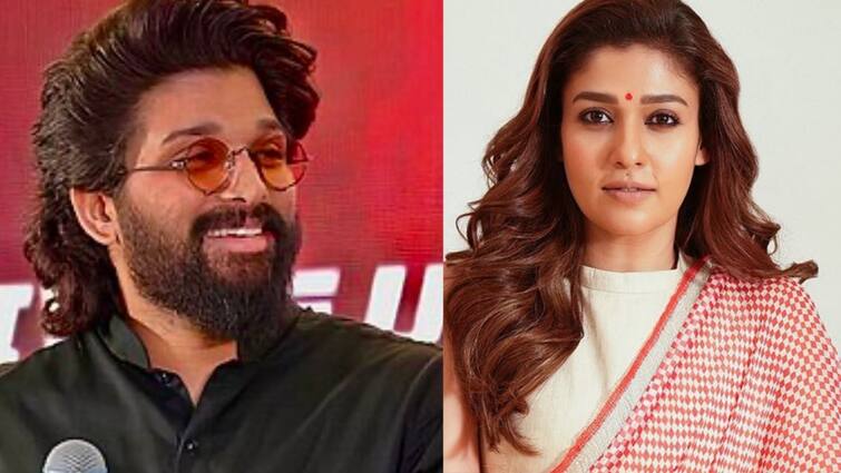 throwback to actress Nayanthara refused to receive award from Allu arjun அல்லு அர்ஜூன் கையில் விருது வாங்க மறுத்த நயன்தாரா...நியாபகம் இருக்கா அந்த சம்பவம் ?