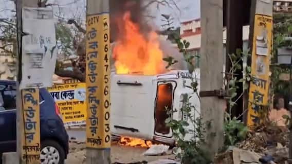 West Bengal: બંગાળમાં વક્ફ કાયદા વિરુદ્ધ હિંસા,પ્રદર્શનકારીઓ અને પોલીસ વચ્ચે ઘર્ષણ, અનેક વાહનોને આગ ચાંપી