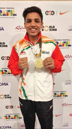 भारतीय राष्ट्रगीताची, ब्राझीलमध्ये गर्जना...हितेश ने रचला इतिहास