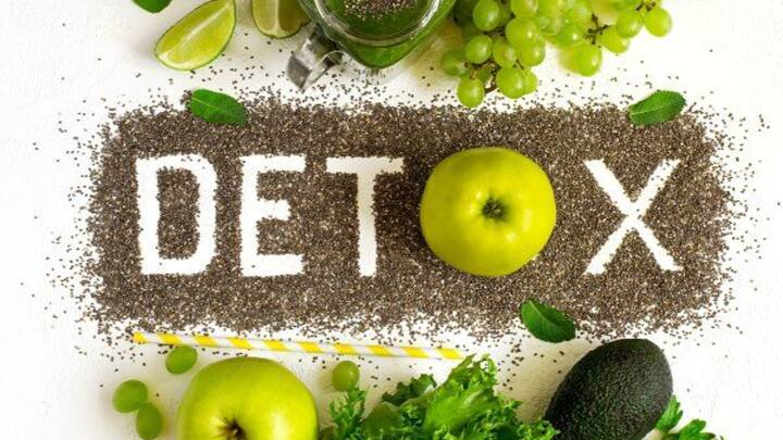 8. Detoxifies Body: Sattvic lifestyle helps in flushing out toxins from the body. It promotes the elimination of physical and emotional toxins through clean eating, hydration, and regular fasting. This helps in leaving the body light, enhancing the skin's natural glow, and clearing the mind. (Image Source: Pinterest/creativemarket)