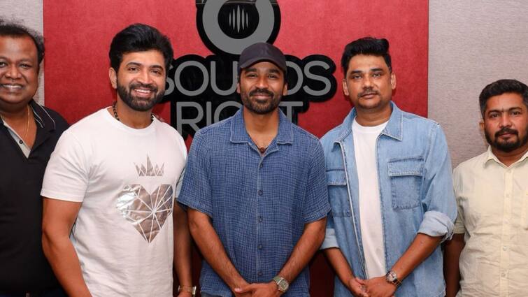 actor dhanush sings a song in Arun vijay starrer retta thala movie தொடரும் இட்லி கடை நட்பு...அருண் விஜய்யின் “ரெட்ட தல” படத்தில் பாடல் பாடிய தனுஷ் !!