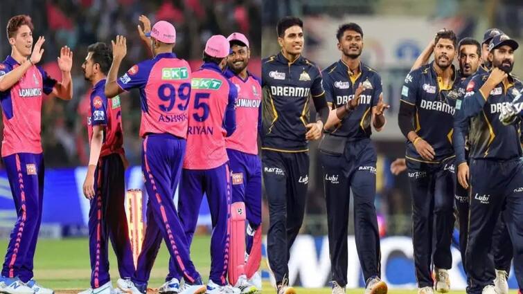 IPL 2025 GT vs RR Rajasthan royals won toss choose bowl first know squad IPL 2025 GT vs RR: குஜராத் வெற்றிக்கு தடை போடுமா ராஜஸ்தான்! சாம்சன் பாய்சுக்கு இமாலய இலக்கு வைக்குமா கில் படை?