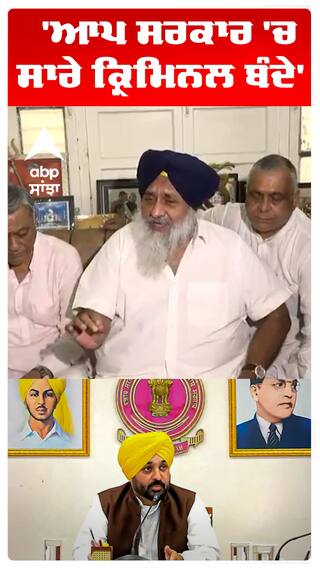 'ਆਪ ਸਰਕਾਰ ਚ ਸਾਰੇ ਕ੍ਰਿਮਿਨਲ ਬੰਦੇ'