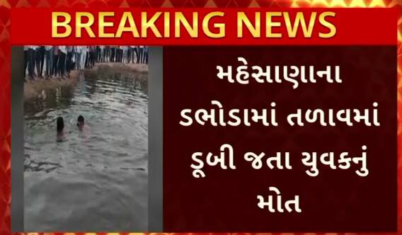 Mehsana News: રિલ્સની ઘેલછામાં ડભોડામાં તળાવમાં ડૂબી જતા યુવકે ગુમાવ્યો જીવ
