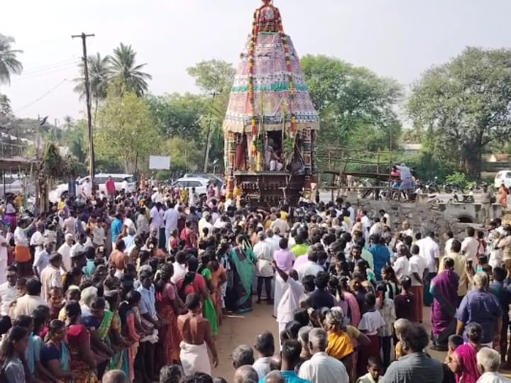ஓம் நமச்சிவாயா...' கருப்பத்தூர் சிம்மபுரீஸ்வரர் ஆலய பங்குனி தேரோட்டம்