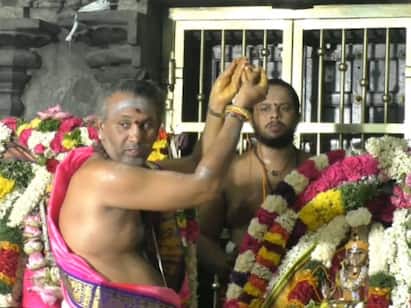karur sree kalyana pasupathiswarar temple panguni thirukalyanam tnn கரூர் ஸ்ரீ கல்யாண பசுபதீஸ்வரர் ஆலயத்தில் பங்குனி மாத திருக்கல்யாணம் வைபவம்