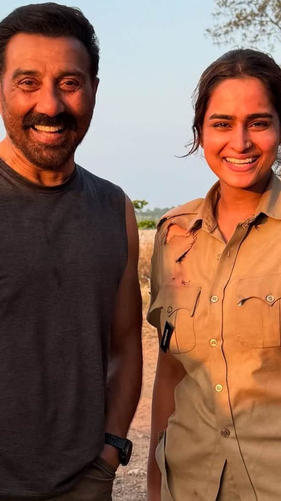 'ढाई किलो के हाथ के साथ 250 ग्राम का हाथ...', सनी देओल के साथ जाट एक्ट्रेस की तस्वीरें आईं सामने