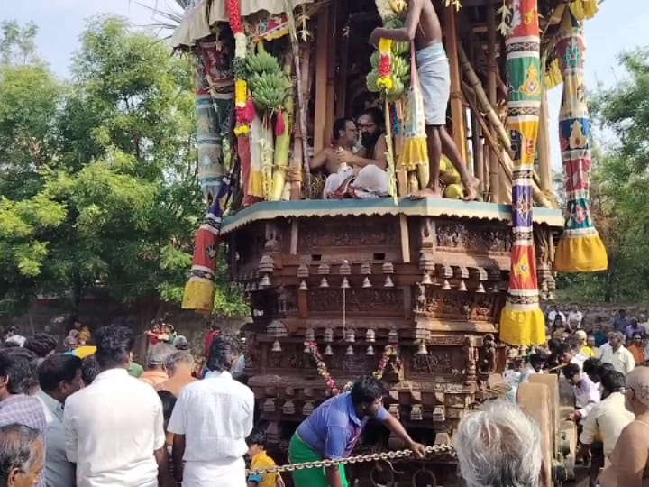 ஓம் நமச்சிவாயா...' கருப்பத்தூர் சிம்மபுரீஸ்வரர் ஆலய பங்குனி தேரோட்டம்