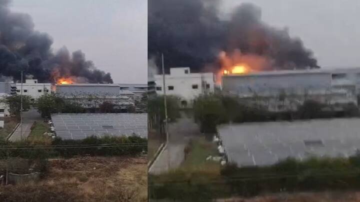 महत्वाचे म्हणजे या कंपनीमध्ये अल्युमिनियम पावडर असल्याने आग विझवताना अडचणी येत आहेत. दरम्यान, आगीचं कारण अद्याप स्पष्ट नाही.