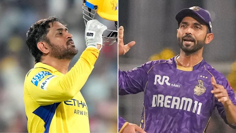 ipl 2025 csk vs kkr chennai super kings vs kolkata knight riders match MA chidambaram stadium CSK vs KKR: ચેન્નાઈ કે કોલકાતા?  આજે કોણ મારશે બાજી, જોઈલો બન્નેના આંકડા
