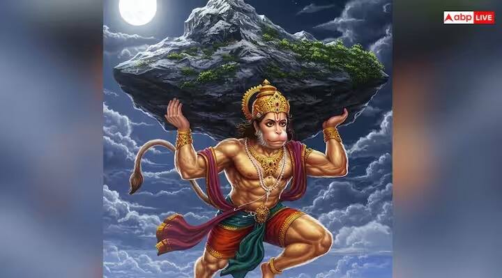 वीर हनुमान - भगवान हनुमान यांनी या रुपात आपल्या बळाने द्रोणागिरी पर्वत उचलला होता. तसेच, संपूर्ण लंकेला आग लावली होती. यामुळे तुमची भीती दूर होते.