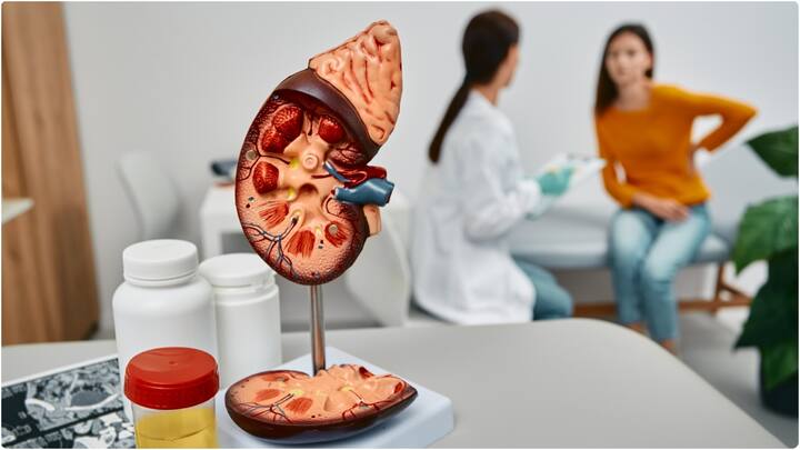 మూత్రపిండాలను హెల్తీగా ఉంచుకోవడంలో కొన్ని ఫుడ్స్ ముఖ్యపాత్ర పోషిస్తాయి. వీటివల్ల కిడ్నీ సమస్యలు దూరంగా ఉంటాయని చెప్తున్నారు. ఎలాంటి ఫుడ్స్ తీసుకుంటే కిడ్నీలు హెల్తీగా ఉంటాయో ఇప్పుడు తెలుసుకుందాం. (Image Source : Envato)