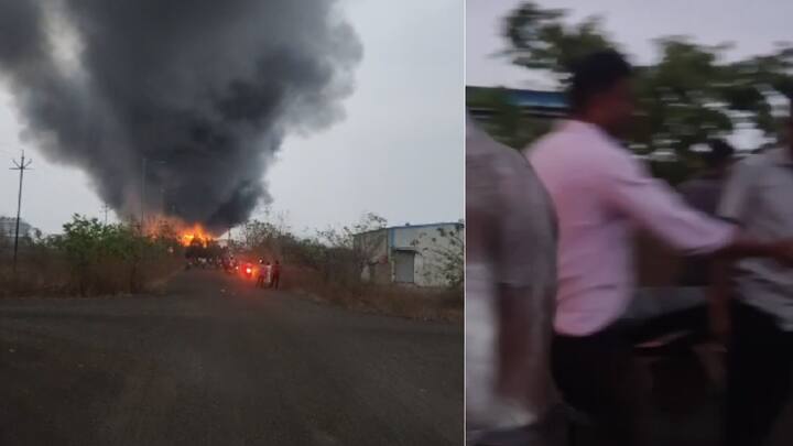 संबंधित कंपनी अल्युमिनियम फॉइलची असल्याने स्फोटानंतर आग आटोक्यात आणण्यासाठी शर्थीचे प्रयत्न करण्यात येत आहेत