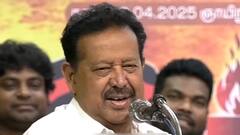 तमिलनाडु के मंत्री पोनमुडी का हिंदू प्रतीकों और महिलाओं पर अश्लील बयान, पार्टी ने महासचिव पद से की छुट्टी