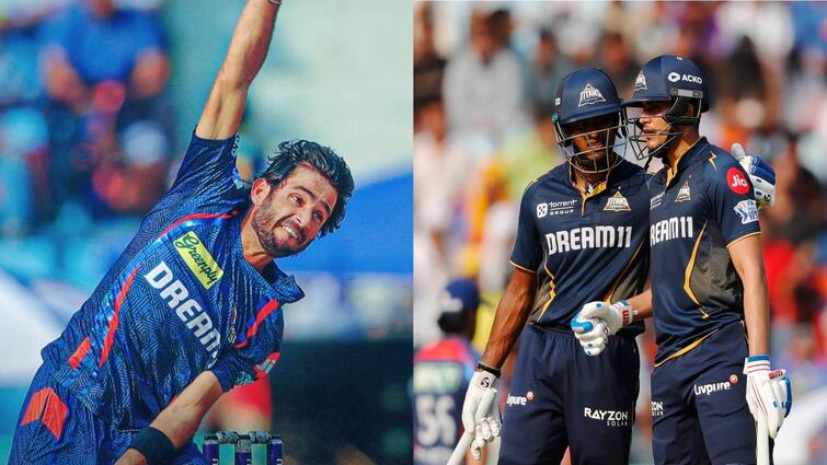 IPL 2025 GT vs LSG Gujarat titans 180 runs against lucknow super giants know scoreboard IPL 2025 GT vs LSG: பட்டாசாய் தொடங்கி புஸ்வானமாய் போன குஜராத்! 181 ரன்களை எட்டுமா லக்னோ?