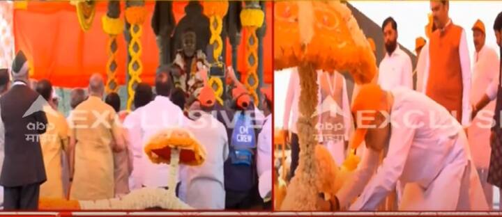 त्यानंतर रोपवे मधून केंद्रीय गृहमंत्री अमित शाहसह मुख्यमंत्री आणि दोन्ही उपमुख्यमंत्र्यांनी सोबत रोप-वे प्रवास करत किल्ले रायगडाकडे मार्गस्थ झालेत.