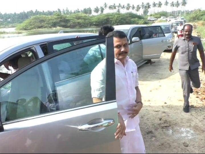 Minister Senthil Balaji arrives to inaugurate drinking water project in Karur அதிமுக கூட்டணி குறித்து எழுப்பிய கேள்வி -  அமைச்சர் செந்தில் பாலாஜி சொன்ன பதில் என்ன?