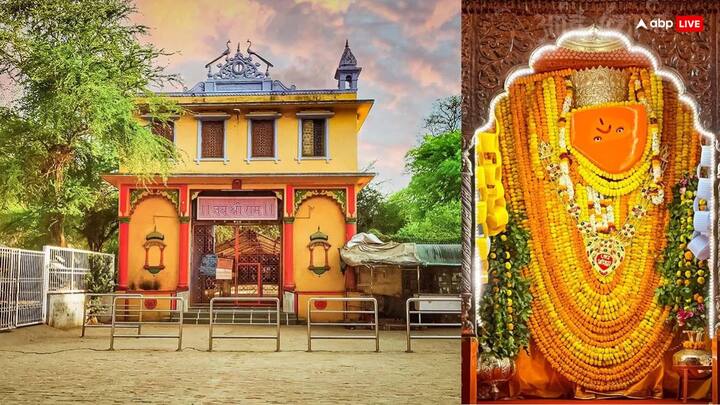 संकटमोचन मंदिर (वाराणसी) -  यूपी के बनारस में हनुमानजी की यह मूर्ति गोस्वामी तुलसीदासजी के तप एवं पुण्य से प्रकट हुई स्वयंभू मूर्ति है. बजरंगबली ने तुलसीदास जी को यहां दर्शन दिए और उनके आग्रह पर मिट्‌टी का रूप धारण कर यहीं स्थापित हो गए.