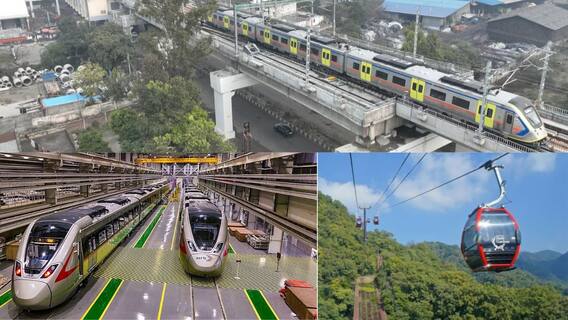 Transport Projects: 119 கிமீ மெட்ரோ.. 500 கிமீ தூரத்திற்கு 3 RRTS ரயில் சேவைகள், ஹை -ஆல்டிட்யூட் பயணம் - கலக்கும் தமிழ்நாடு