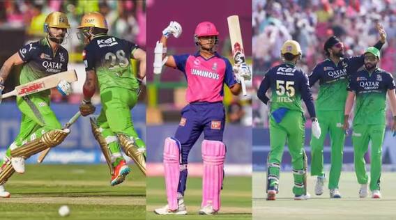 વિરાટ કોહલી-સોલ્ટનું તોફાન, RCB એ રાજસ્થાનને 9 વિકેટથી હરાવ્યું  