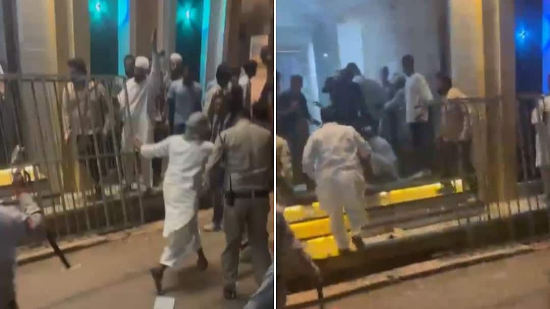 Clashes Break Out During Hanuman Jayanti Procession In MP's Guna; Main Accused Among 9 Arrested MP Guna Clashes Clashes Break Out During Hanuman Jayanti Procession Stone Pelting Clashes Break Out During Hanuman Jayanti Procession In MP's Guna; Main Accused Among 9 Arrested