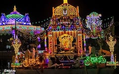 Tirupati: వెన్నెల వెలుగుల్లో సీతమ్మ రామయ్య లాహిరి లాహిరి లాహిరిలో..