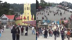 बढ़ती गर्मी के बीच पहाड़ों का रुख करने लगे पर्यटक, शिमला में 80 फीसदी होटल बुक