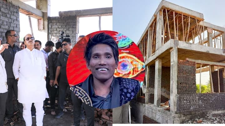 अजितदादांचा 'वादा' काही दिवसांत पूर्ण होणार, झापूक झुपूक सुरज चव्हाणच्या घराची पाहणी