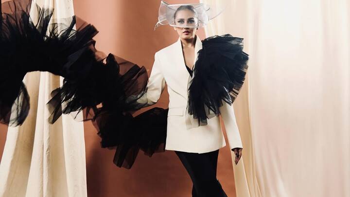 Huma Qureshi once again proves her status as a fashion trailblazer with her latest avant-garde ensemble.