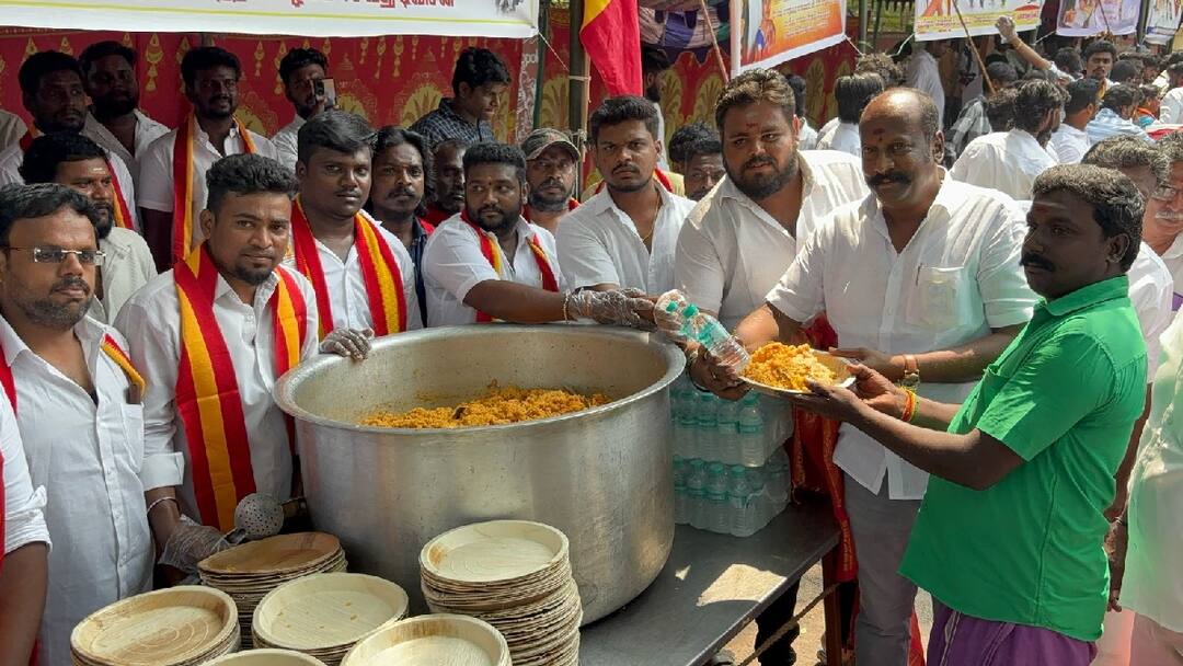 TVK: அம்பேத்கர் பிறந்தநாளை வித்தியாசமான முறையில் கொண்டாடிய தமிழக வெற்றிக் கழகம்