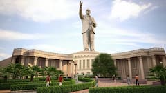 Ambedkar Jayanti 2025: डॉ. आंबेडकरांच्या पुतळ्यासाठी 1395 टन धातू खरेदी, 230 फुटांचं थर्माकॉलचं मॉडेल तयार, कसा असणार बाबासाहेबांचा पुतळा?