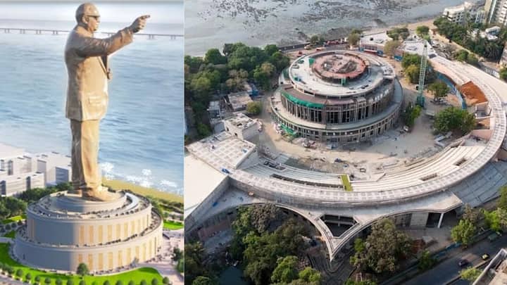 आता या थर्माकॉल मॉडेलच्या साहाय्याने धातूचा पुतळा तयार केला जाणार आहे. या पुतळ्याची स्मारकाच्या जागी आणून जोडणी केली जाणार आहे. सध्या राम सुतार यांच्या कारखान्यात 155 मेट्रिक टन बेसप्लेटचे फॅब्रिकेशन आणि उभारणी पूर्ण झाली आहे. इंदू मिल स्मारकातील सहायक इमारतीचे 85 टक्के काम पूर्ण झाले आहे.