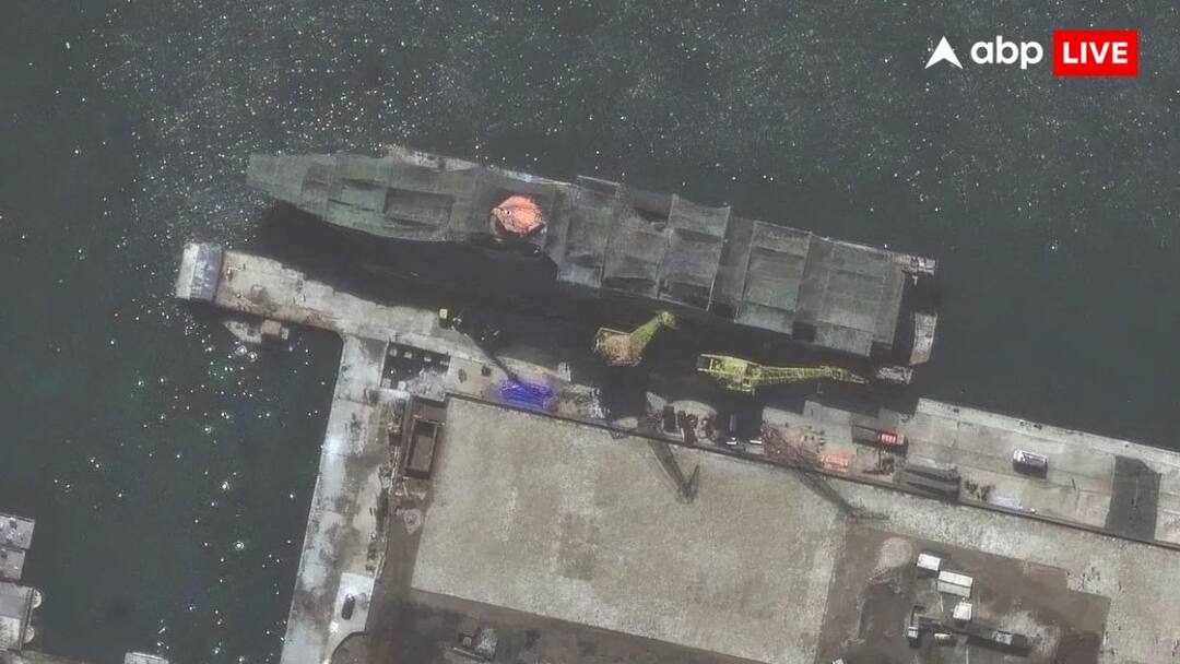 किम जोंग उन बना रहा समंदर में तबाही मचाने वाला 'दानव', अमेरिका-जापान की बढ़ जाएगी टेंशन kim jong un military building North korea s largest most advanced warship satellite images reveal US Japan किम जोंग उन बना रहा समंदर में तबाही मचाने वाला 'दानव', अमेरिका-जापान की बढ़ जाएगी टेंशन