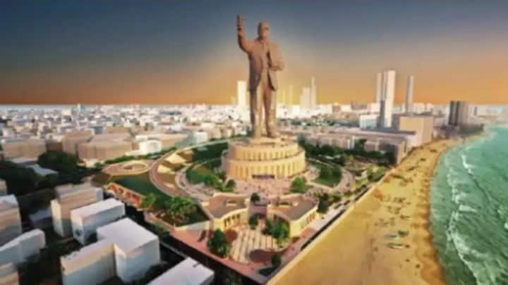 सध्या या पुतळ्याच्या उभारणीचे काम शिल्पकार राम सुतार यांच्या कारखान्यात सुरु आहे.