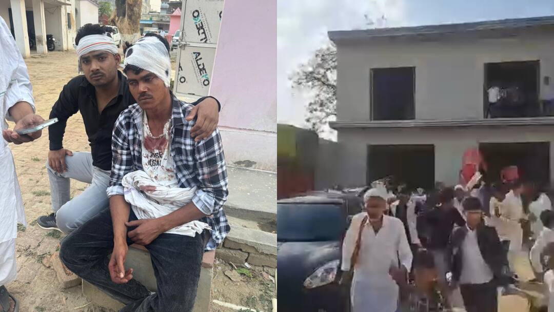 Hapur fight among baraati over bundle of dried dates People got injured police registered case ANN हापुड़: छुआरे की पोटली को लेकर आपस में भिड़े घराती-बाराती, कई लोग हुए घायल