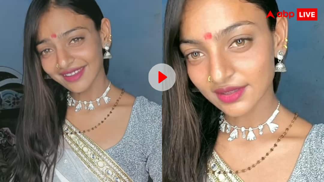 Video of Monalisa Bhosle wearing saree is going viral she is looking beautiful watch here साड़ी के साथ नेचुरल ब्यूटी औढ़े दिखी मोनालिसा! वीडियो देख दिल हार बैठे यूजर्स