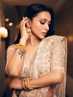 Mimi Chakraborty Dazzles in Ivory Elegance: A Dreamy Blend of Grace and Glamour