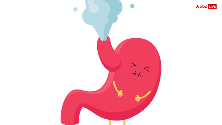 पेट से जुड़ी परेशानी - कुछ लोगों को काफी आम खाने से पेट में दर्द, डकार, एसिडिटी जैसी शिकायत हो सकती है.