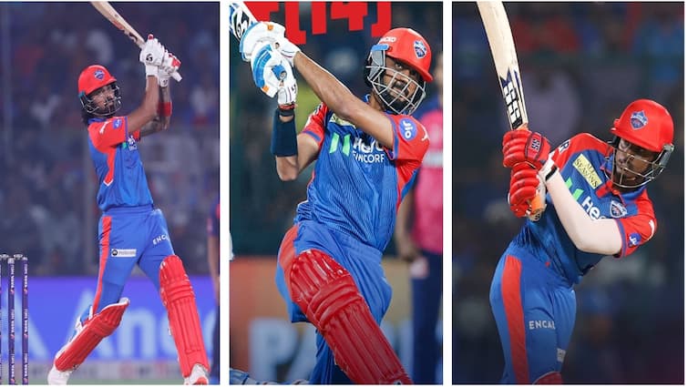 IPL 2025 DC vs RR Delhi capitals 188 runs against rajasthan royals abishek porel IPL 2025 DC vs RR: போரல், ராகுல், அக்ஷர் மிரட்டல் அடி! 189 ரன்களை தொடுமா ராஜஸ்தான்?