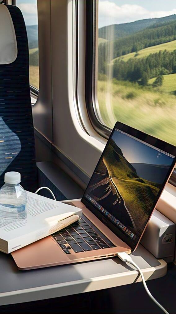 ट्रेन में लैपटॉप चार्ज करने पर कितना लगता है जुर्माना?