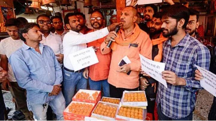 As soon as the Bill became an Act, celebrations broke out in many cities, such as Gwalior, Bhopal, Mumbai, Kochi, Delhi, and many others.  (Image Source: PTI)