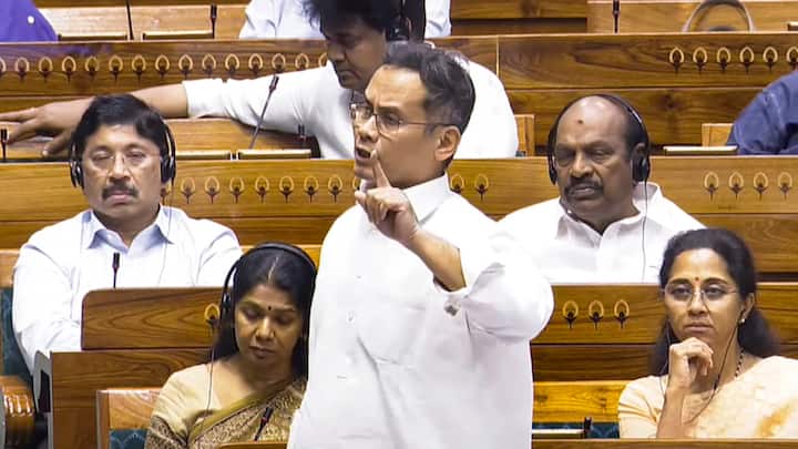 Deputy leader of Congress in Lok Sabha Gaurav Gogoi took the lead in the debate on the Waqf Bill. He challenged the constitutional validity of the Bill in a fiery speech. He said: 
