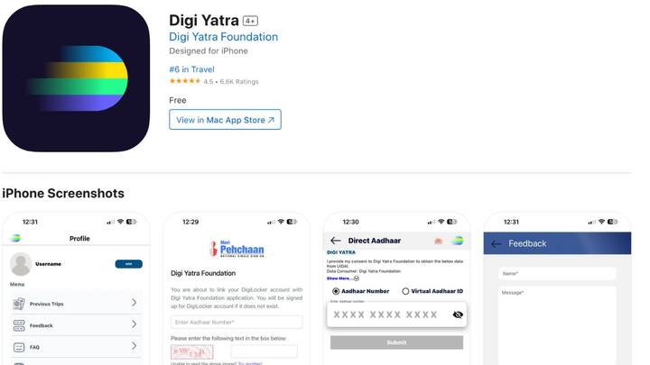 आप गूगल प्ले स्टोर या एप्पल के ऐप स्टोर से निजी यात्रा ऐप को डाउनलोड कर सकते हैं. इसके बाद आपको इसमें मोबाइल नंबर और ओटीपी के जरिए रजिस्ट्रेशन करना होगा. डिजिलॉकर या फिर ऑफलाइन मोड में अपना पहचान पत्र अपलोड कर सकते हैं.
