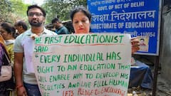 Parents Protest Delhi School Fee Hike, Demand CM Rekha Gupta's Intervention | IN PICS