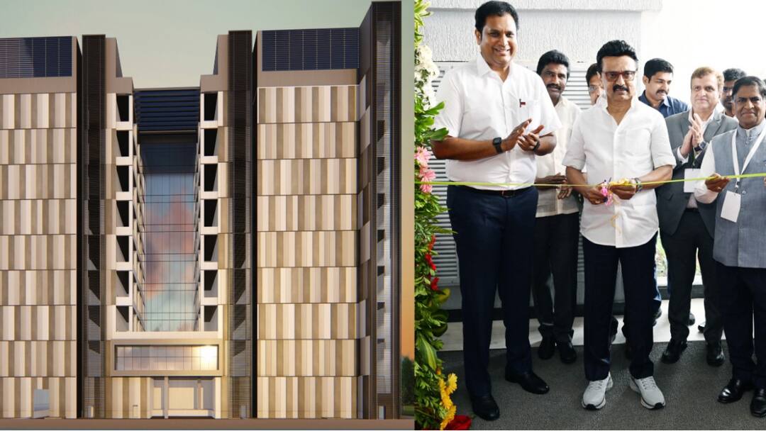 Mk Stalin inaugurates Sifys AI-ready data centre campus Chengalpattu in Siruseri will create 1000 direct jobs TNN செங்கல்பட்டுக்கு கிடைத்த மகுடம்.. 1000 பேருக்கு வேலைவாய்ப்பு.. சிக்ஸர் அடிக்கும் முதலமைச்சர்..!